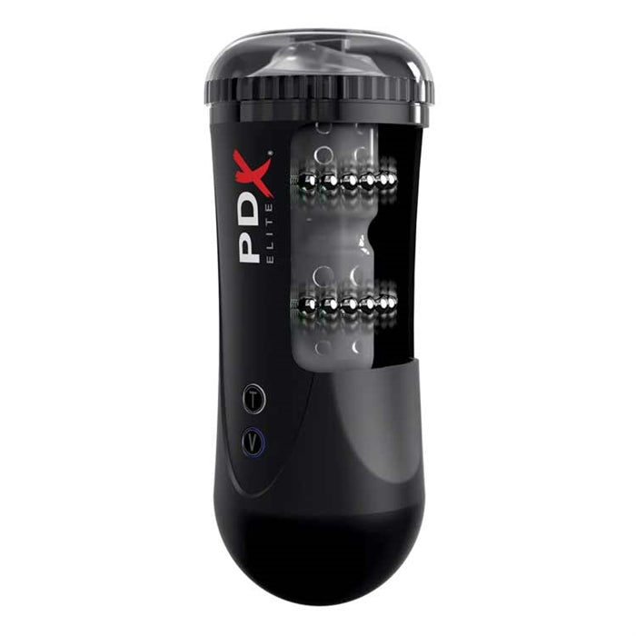 PDX ELITE MOTO STROCKER BLACK/CLEAR