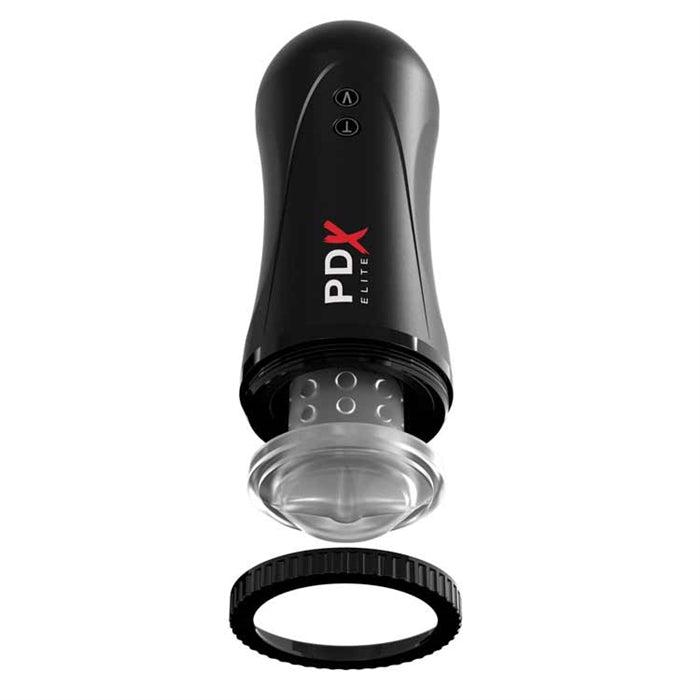 PDX ELITE MOTO STROCKER BLACK/CLEAR