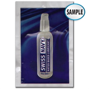 SWISS NAVY WATER BASED SAMPLE