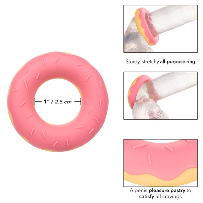 NAUGHTY BITS - DICKING DONUTS SILICONE COCK RING