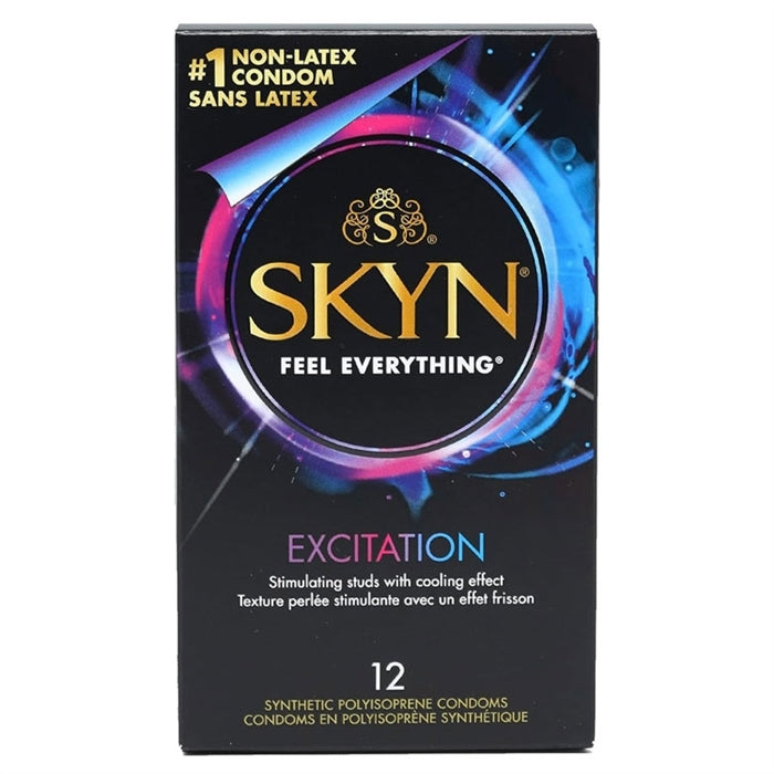 SKYN - CONDOM SANS LATEX - EXCITATION - BOITE 12