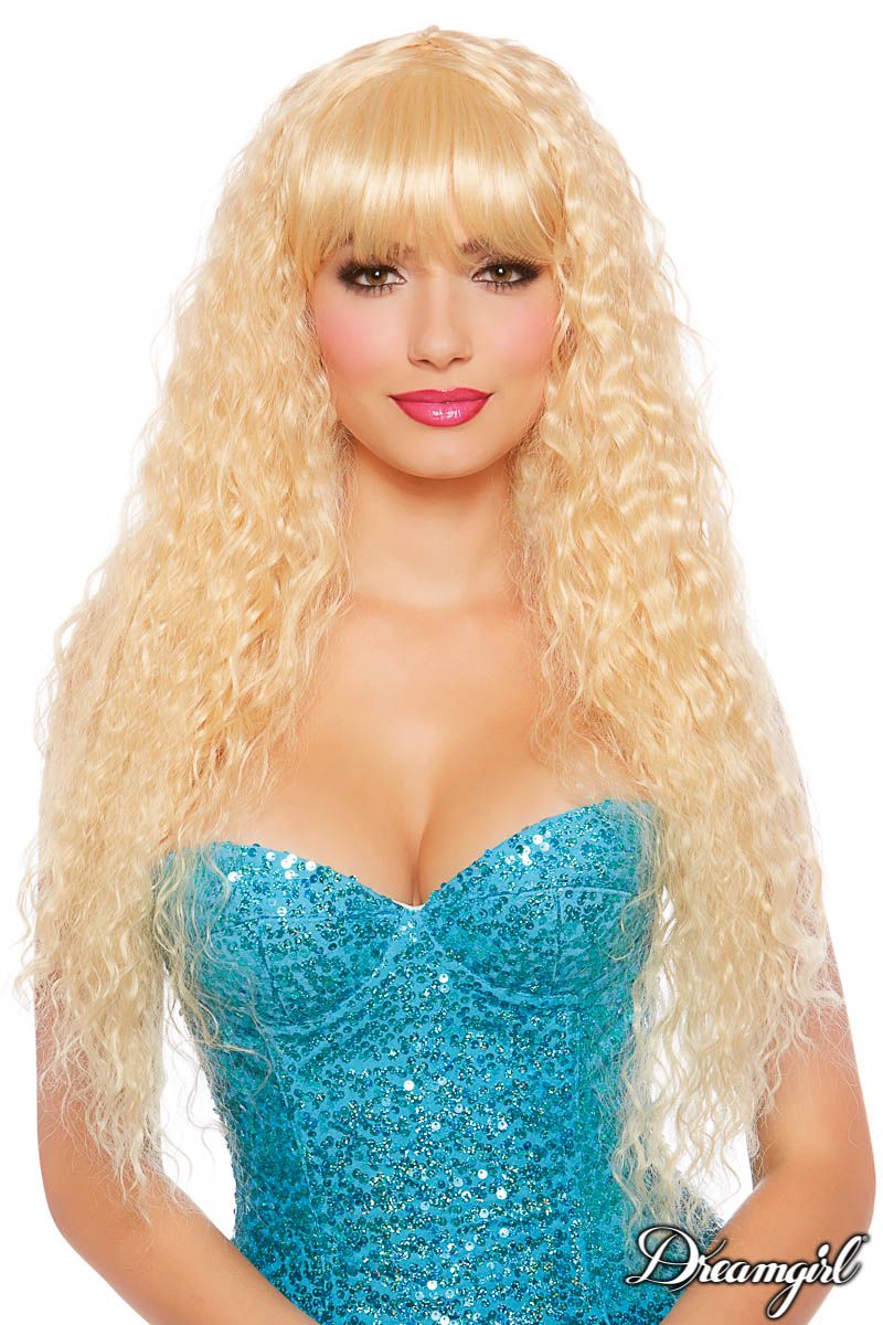 BLOND EXTRA LONG VAGUE & TOUPETTE - DREAMGIRL
