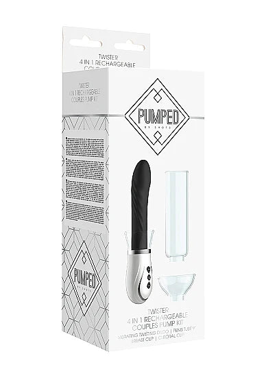 PUMPED-TWISTER 4 EN 1 RECHARGEABLE COUPLES PUMP