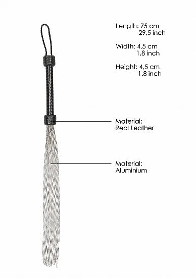 PAIN - SILVER BALL CHAIN FLOGGER