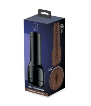 MASTURBATEUR - FEEL STROKER - DARK BROWN VULVE - KIIROO