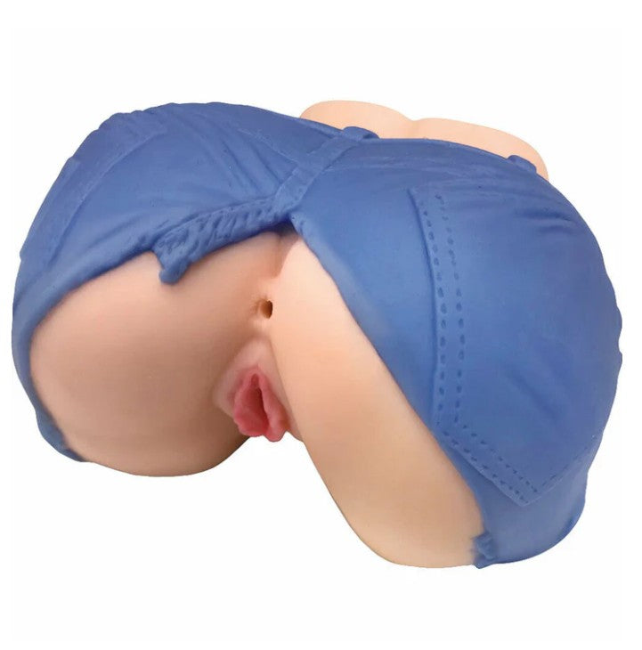 HEY 19! BLUE JEAN GENIE ASS & PUSSY- BLEU