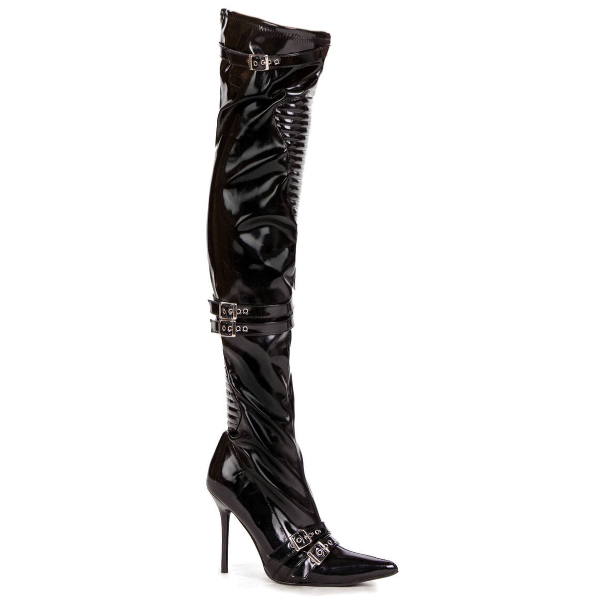 4''HEEL BOOT WITH KNEE PAD