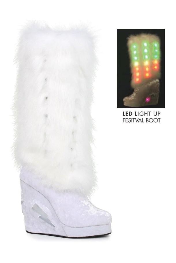 4''LIGHT UP PLATETFORM AND FUR