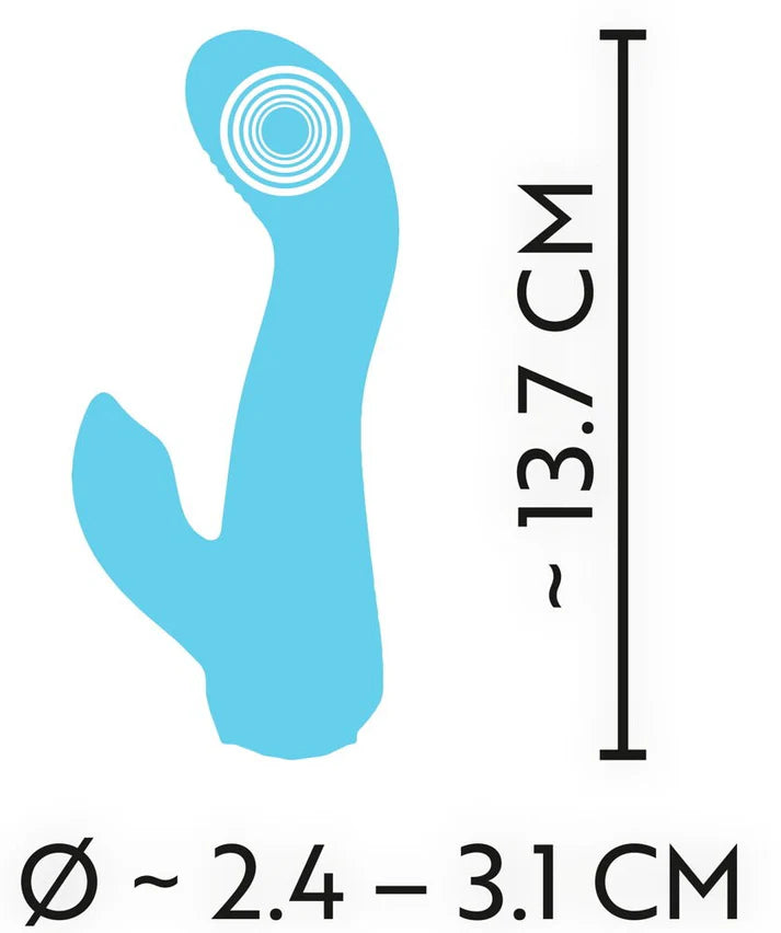 CUTIES MINI VIBRATOR BLUE