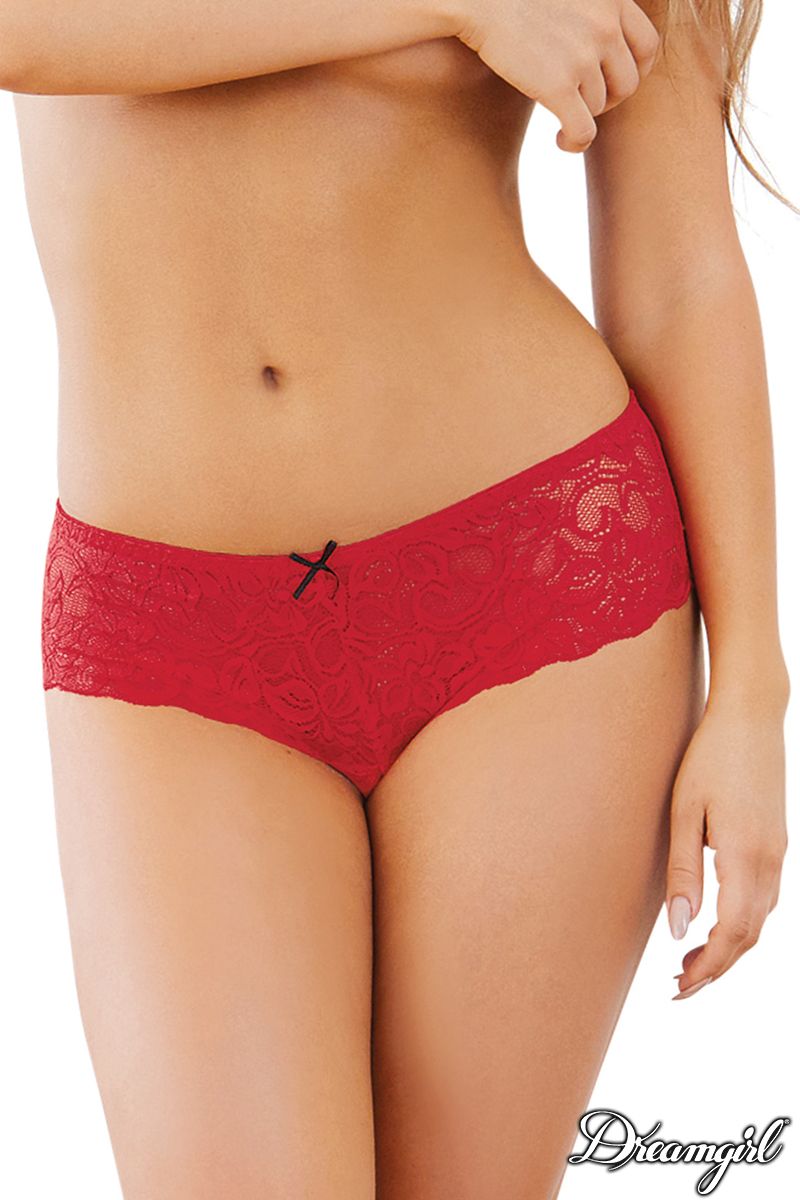 BOYSHORT EN DENTELLE OUVERTE - DREAMGIRL