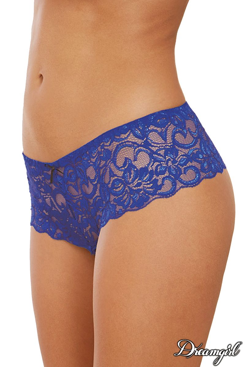 BOYSHORT EN DENTELLE OUVERTE - DREAMGIRL