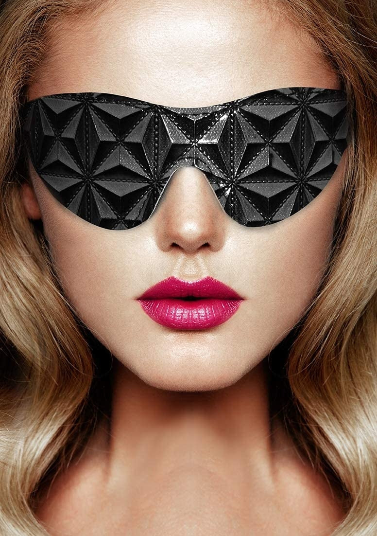 OUCH! - MASQUE POUR LES YEUX DE LUXE - NOIR