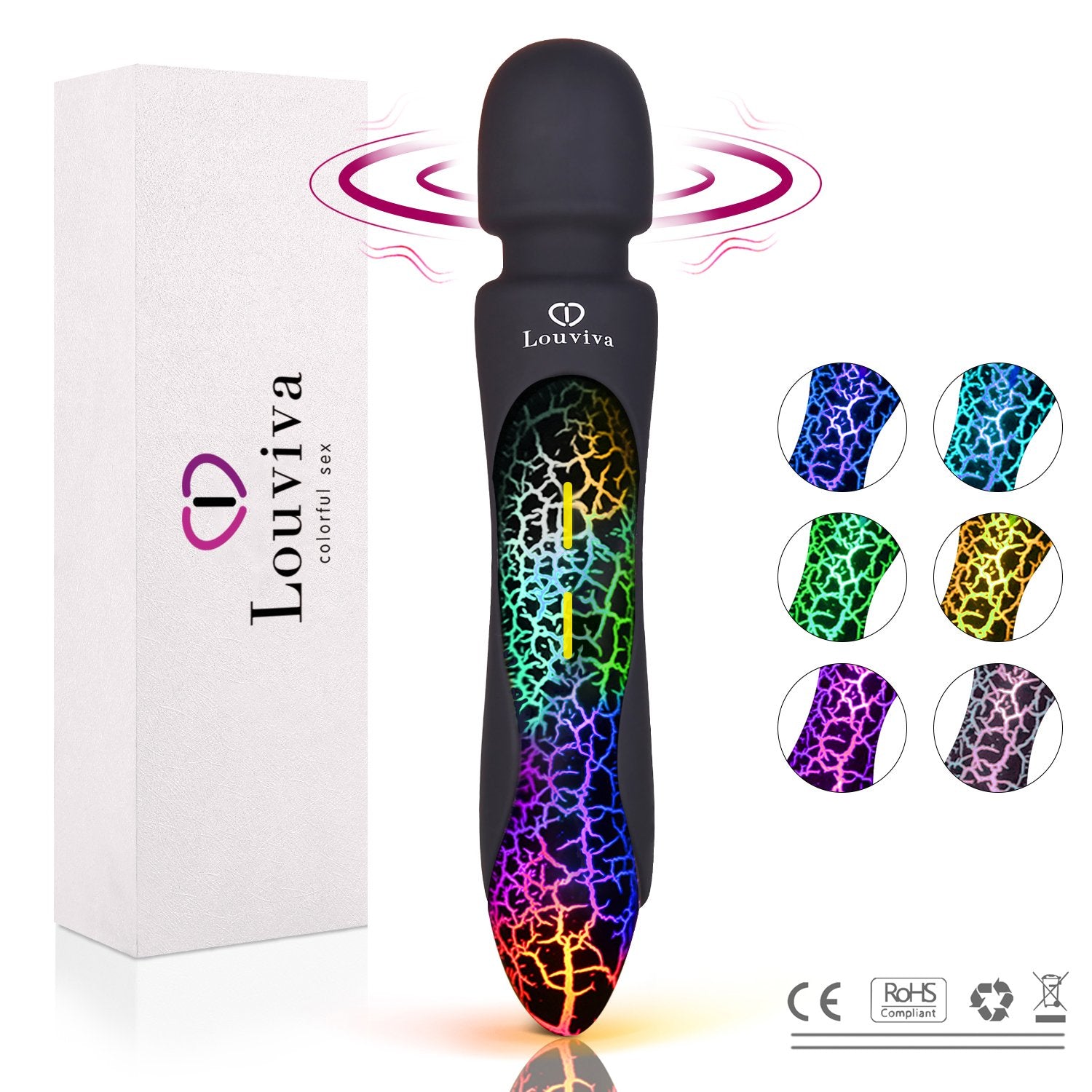 VIBRATEUR MICRO AU LED - LOUVIVA