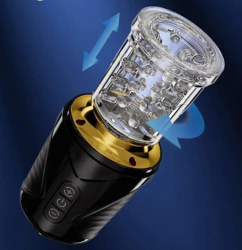 GALE - ROTATING MALE MASTURBATOR HANDS-FREE - HONEY PLAYBOX