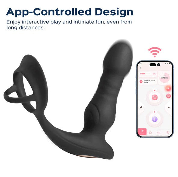 CYRUS - APP-CONTROLLED THRUSTING PROSTATE MASSAGER