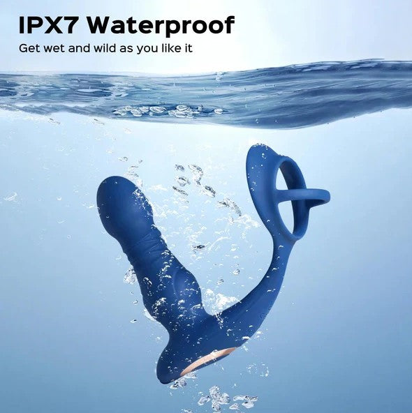 CYRUS - APP CONTROL THRUSTING PROSTATE MASSAGER WITH COCK RING