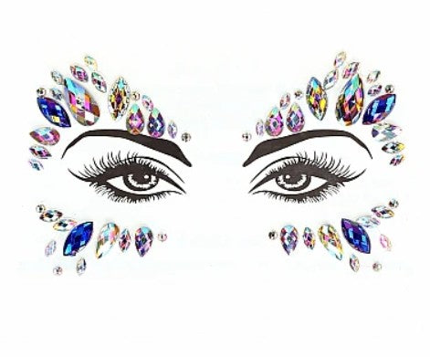 DAZZLING EYE SPARKLE BLING STICKER