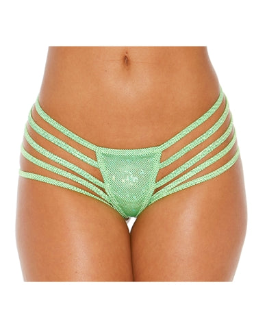 BODYSHOTZ CULOTTE AVEC STRAPS BRILLANTE