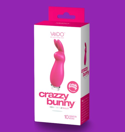 CRAZZY BUNNY - ROSE - VEDO