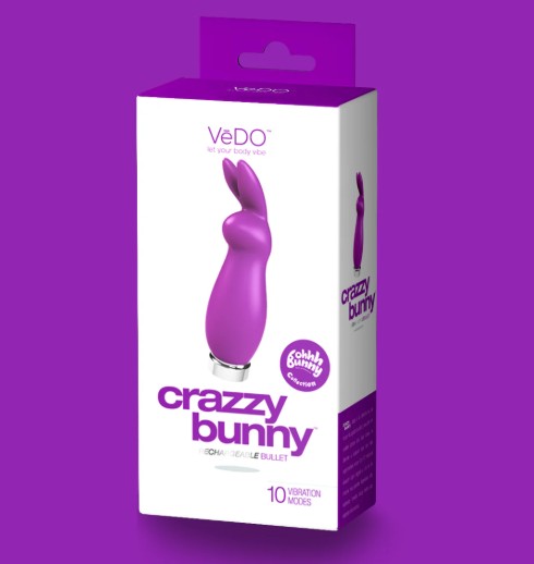 CRAZZY BUNNY - MAUVE - VEDO