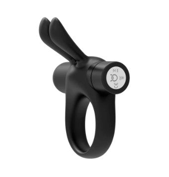 BUNNY VIBRATING COCKRING - NOIR - FORTO