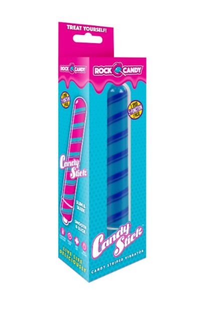 BLEU - CANDY STICK - VIBRATEUR