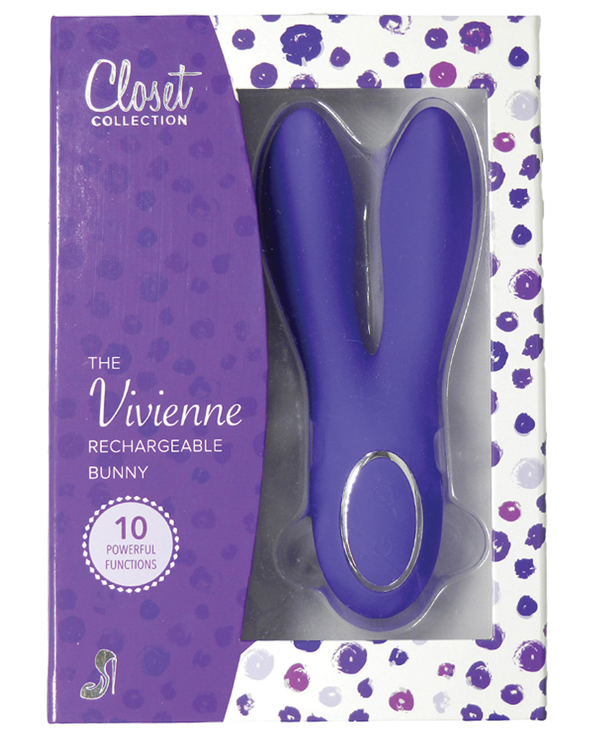 CLOSET - VIVIENNE RECHARGEABLE BUNNY - MAUVE