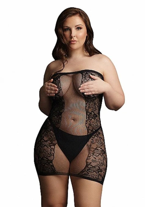 LE DÉSIR - STRAPLESS MINI DRESS QUEEN