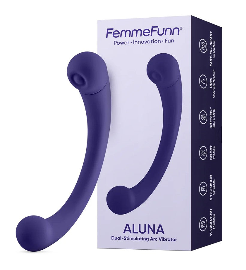 ALUNA - DARK PURPLE - FEMME FUNN