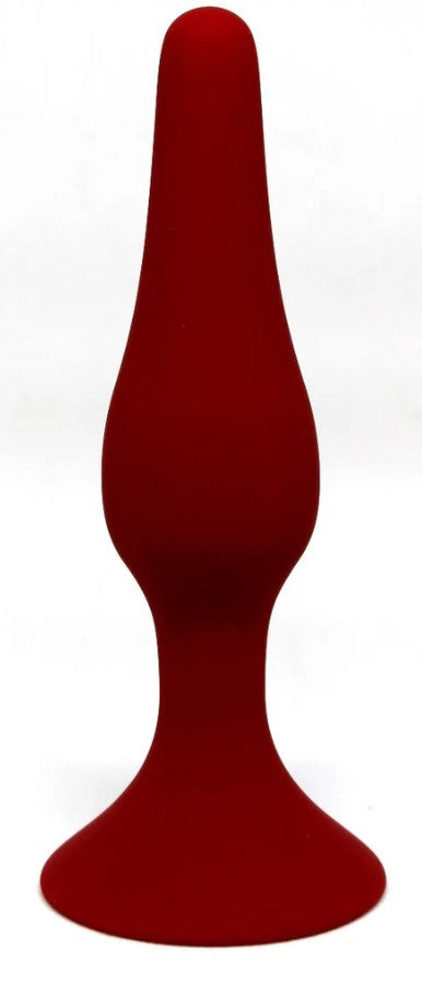 LUNGO SILICONE PLUG-LARGE-RED