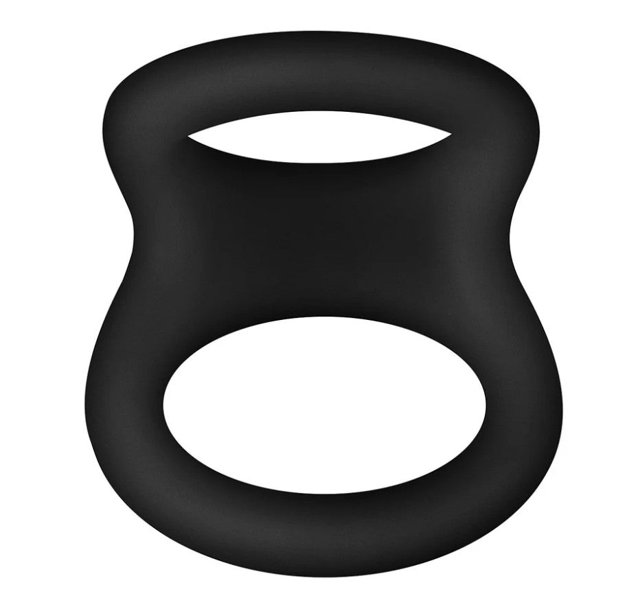 F-22: D RING LIQUID SILICONE 53/55MM - BLACK - FORTO