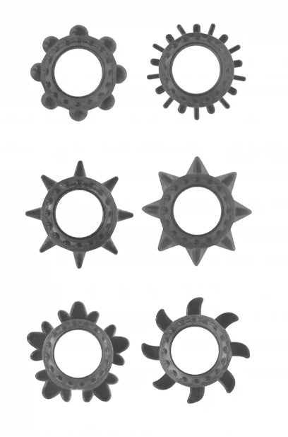 COCK RING SET - NOIR