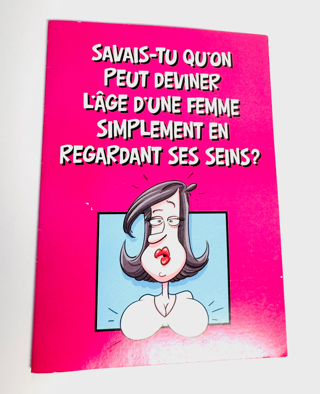 ...DEVINEZ L'AGE D'UNE FEMME EN REGARDANT SES SEINS - CARTE