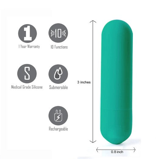 JESSI - MINI BULLET - EMERAUDE - MAIA