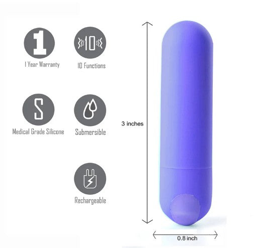 JESSI - MINI BULLET - MAUVE - MAIA