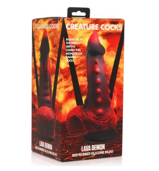 LAVA DEMON - FEU- RED NUBBED - CREATURE COCK