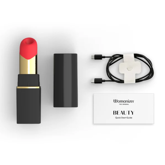 WOMANIZER BEAUTY LIPSTICK BLACK & GOLD