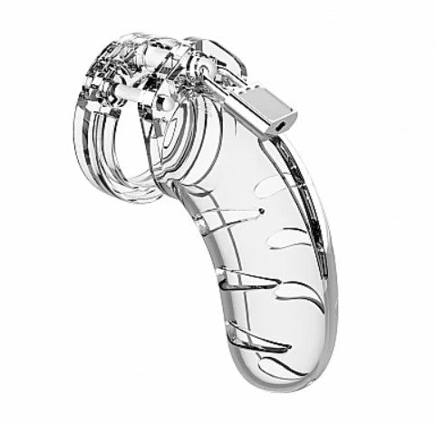 MANCAGE 03 - CHASTITY 4.5'' TRANSPARENT