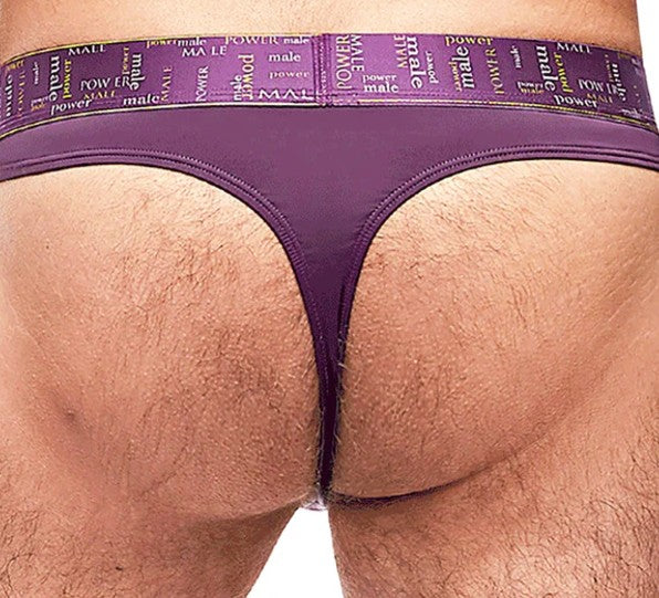 AVANT-GARDE ENHANCER STRING AUBERGINE - MALE POWER