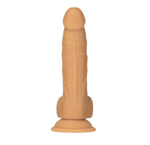 8 POUCES CARAMEL/ SILICONE DILDO - NAKED ADDDICTION