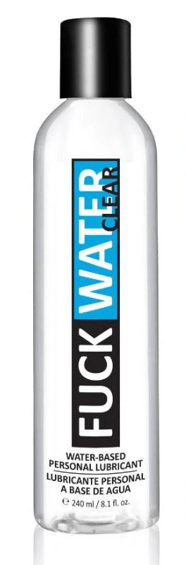 FUCK WATER CLEAR WATER BASED LUBRICANT 8 OZ