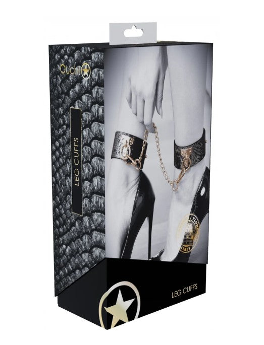 OUCH! - FLORENCE COLLECTION - LEG CUFFS - NOIR