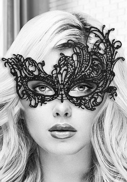 B&W - ROYAL - LACE MASK - OUCH!