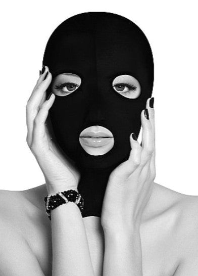 MASQUE- AVEC YEUX ET BOUCHE OUVERTE