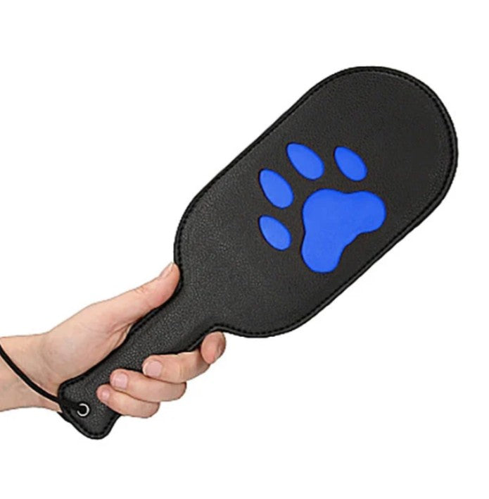 PUPPY PLAY PAW PADDLE BLACK/BLUE