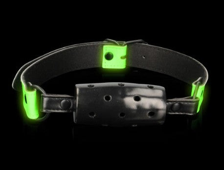CYLINDER GAG - GLOW IN THE DARK - OUCH!