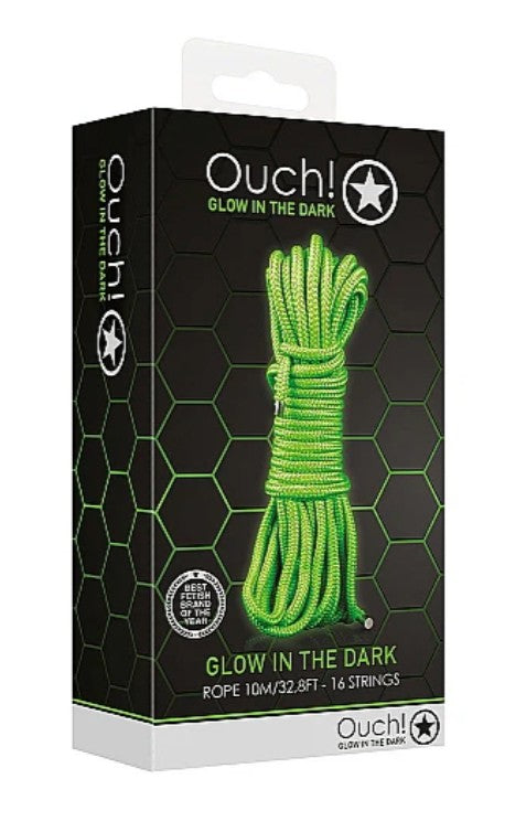 ROPE 10M - GLOW IN THE DARK - OUCH!