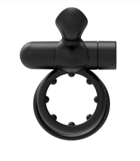 POINTER VIBRATING COCKRING - NOIR - FORTO
