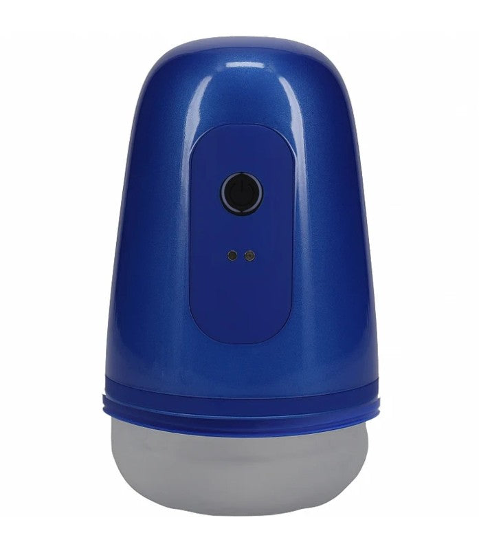MASTURBATEUR VIBROBATEUR À POMPE ASPIRATION À PRESSION NÉGATIVE 9 FU BLEU