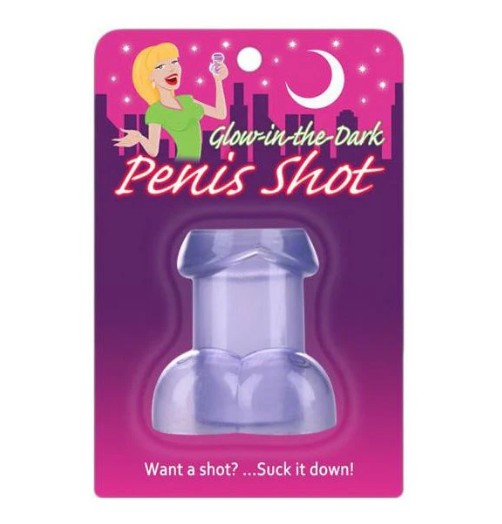 BRILLE DANS LE NOIR - PENIS SHOT GLASS